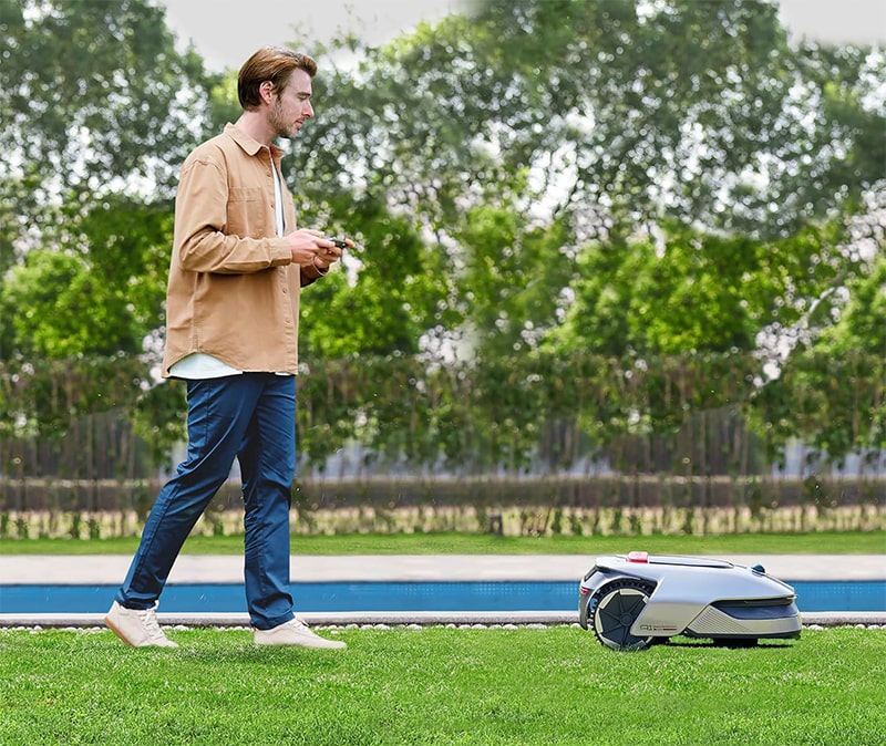 Dreame RoboticMower A1 Mejor Robot Cortacésped Sin Cable Perimetral app