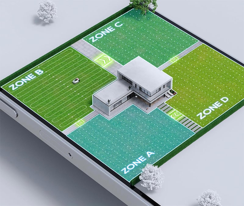Dreame RoboticMower A1 Robot Cortacésped Sin Cable Perimetral zonas