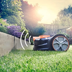 Lawnmaster Ocumow Robot cortacésped Barato detector objetos