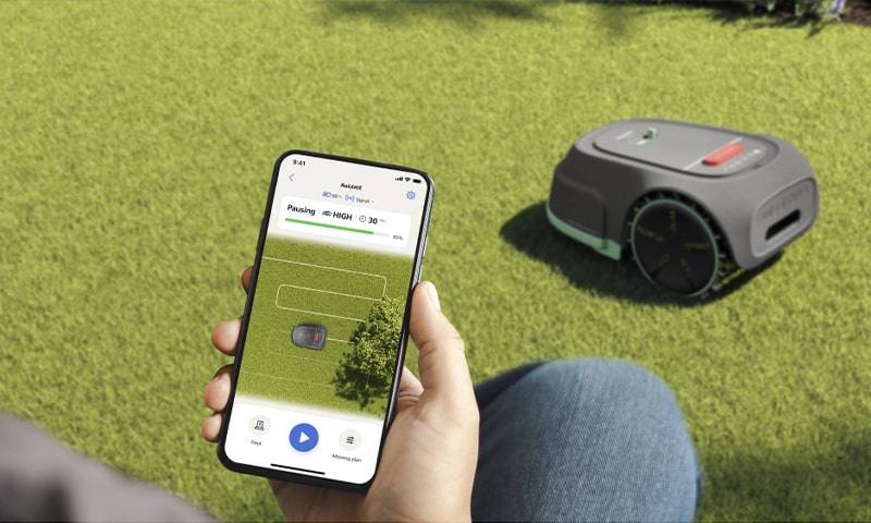 Robot Cortacésped Inteligente Philips app-min