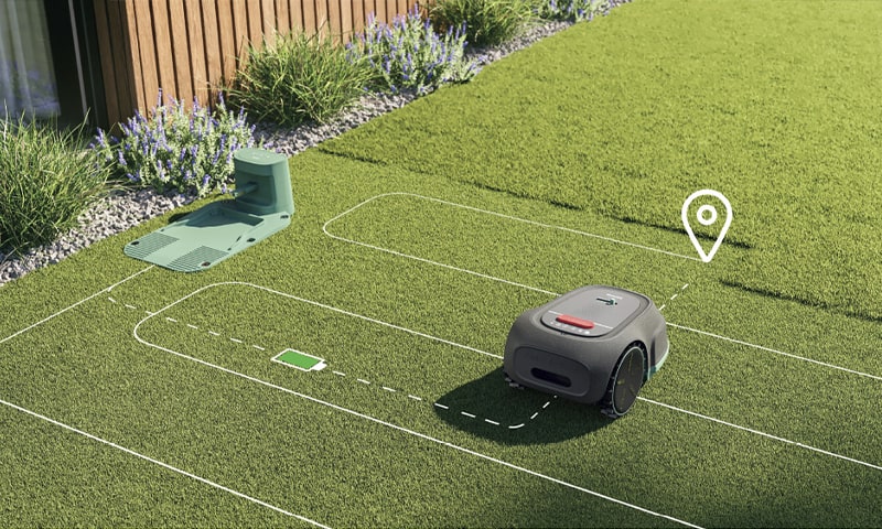 Robot Cortacésped Inteligente Philips gps