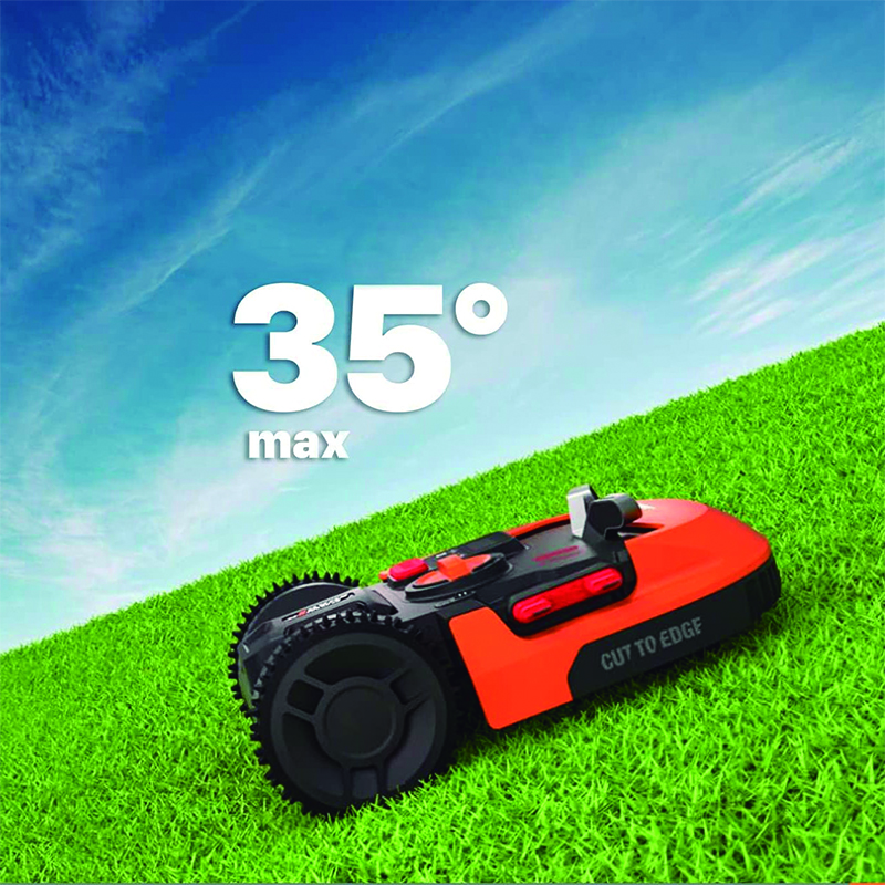 cortacésped robot worx landroid hasta 500 m2 pendiente